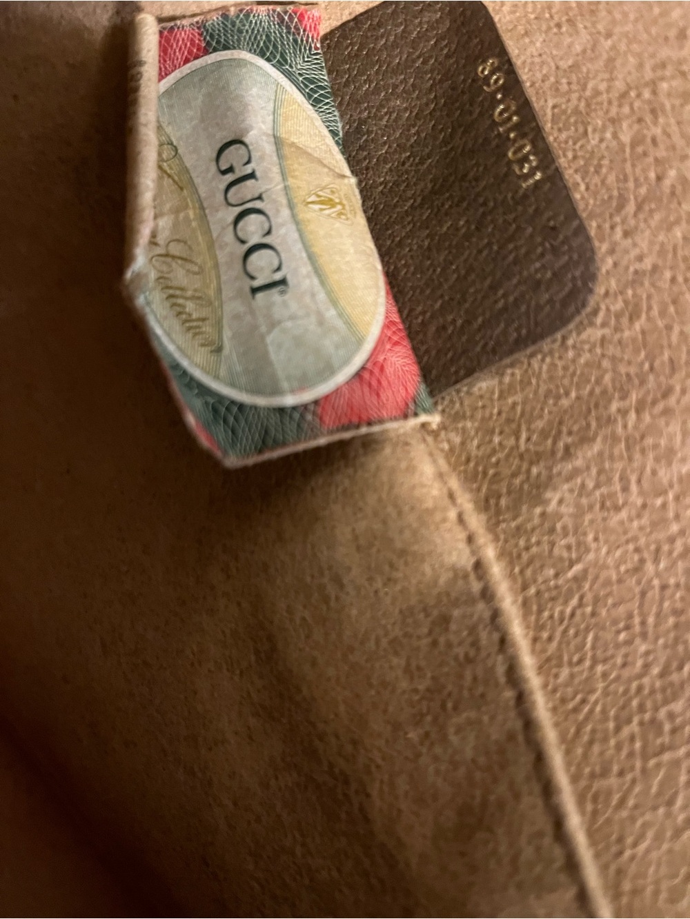 Gucci Brown Monogram Canvas Clutch with Web Stripe - Picture 16 of 16